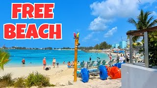 Walking to Junkanoo Beach: Nassau Cruise Port Tour On Carnival Celebration
