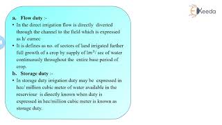 Duty Delta and Base Period