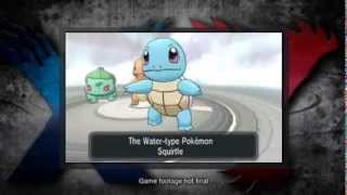 Pokémon X & Y: Official Generation 1 Starter Mega Evolutions Trailer