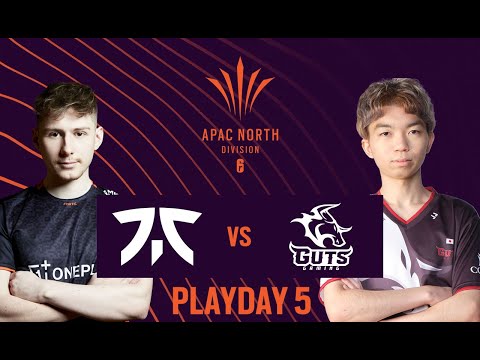 FNATIC vs GUTS Gaming // Rainbow Six APAC League 2021 - North Division Stage 1 - Playday #5