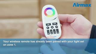 Airmax Product Video - RGBW Color-Changing LED Light Set