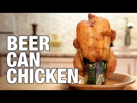 Beer Can Chicken (Oven Baked) | The Hungry Bachelor