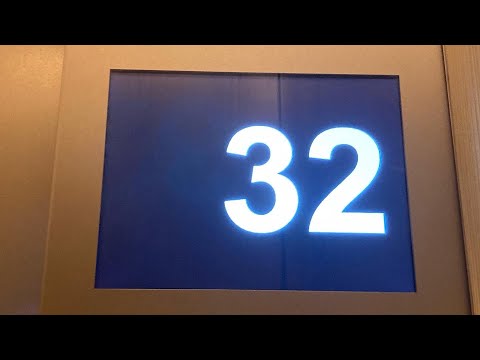 Incredibly Fast 1200 FPM Otis Compass 360 Traction Elevators At The Ritz Carlton Nomad In NYC