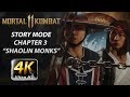 Mortal Kombat 11 Story Mode Walkthrough Chapter 3 Shaolin Monks CenterStrain01