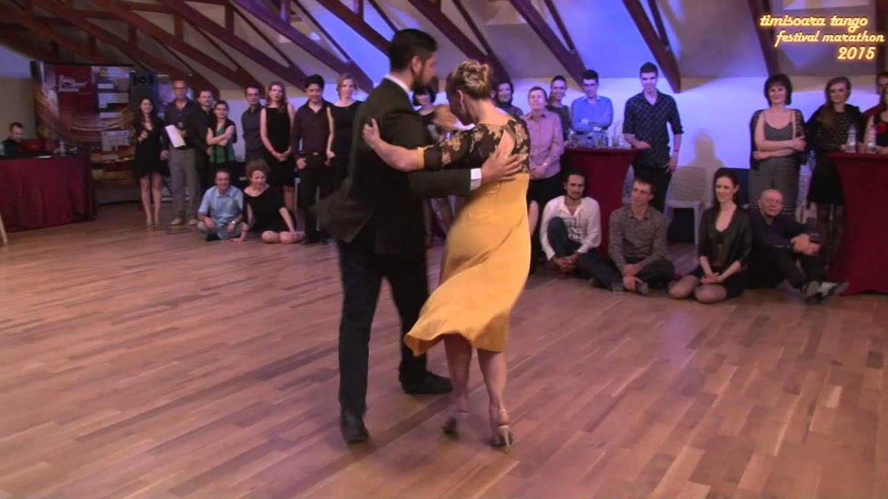 Sebastian Jimenez y Sara Grdan, Timisoara Tango Festival 2015 , 2