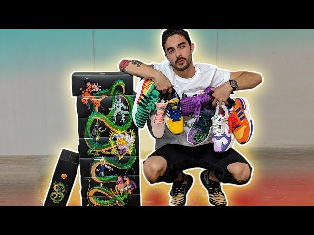 Vídeo relacionado con WANHONGYUE Dragon Ball Anime Zapatillas Altas Zapatos de Lona con Cordones Zapatillas de Deporte Sneakers Unisex Adulto 42 EU Negro / 2