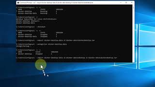 Docker - How to Move Docker to Another Drive on Windows