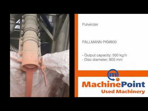PALLMANN PKM600 Used PULVERIZER - MachinePoint