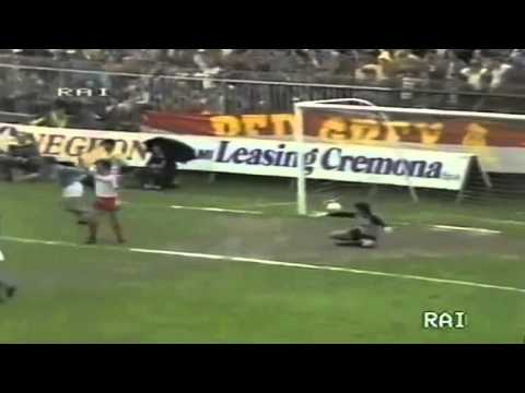 Serie A 1984-1985, day 25 Cremonese - Napoli 1-1 (D.Bertoni, Bonomi)