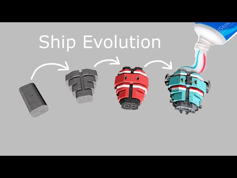 Space Engineers Ship Evolution (Exploration Starship)
