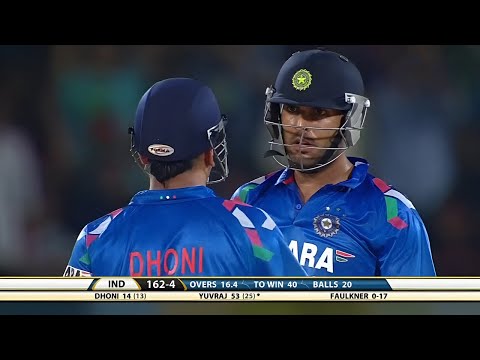 Yuvraj Singh 77* (35) vs Australia Only T20I 2013 Rajkot (Ball By Ball)