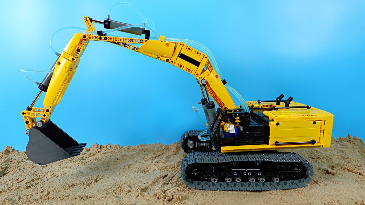 Pneumatic Excavator Arm