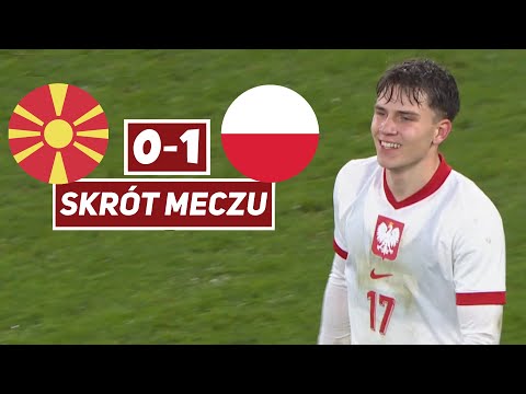 Macedonia Północna - Polska [0-1] skrót meczu | 6 wygrana z rzędu ekipy Brzęczka | El. Euro U21