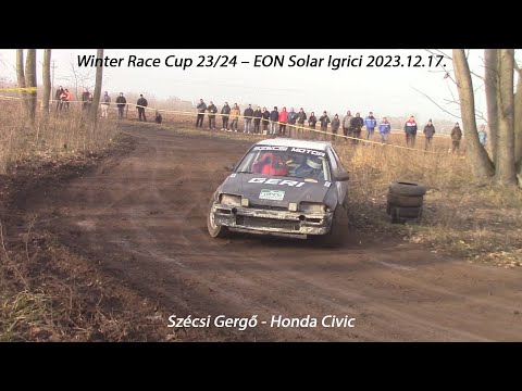 Szécsi Gergő - Honda Civic Winter Race Cup 23/24 – EON Solar Igrici 2023.12.17.
