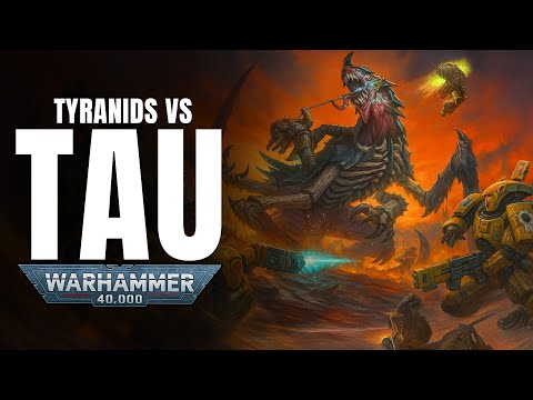 Warhammer 40K Lore:  Tyranids vs the Tau – Final Stand at the Edge of the Galaxy (Lore To Sleep To)