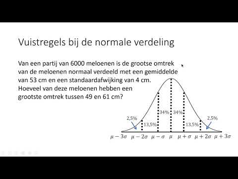 The normal distribution of observation numbers (HAVO mathematics A)