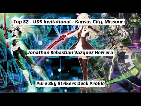 Yu-Gi-Oh! Top 32 - UDS Invitational - Jonathan Vazquez - Pure Sky Strikers Deck Profile