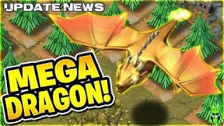 Brand New Mega Dragon Troop In Clash Of Clans (Hindi)