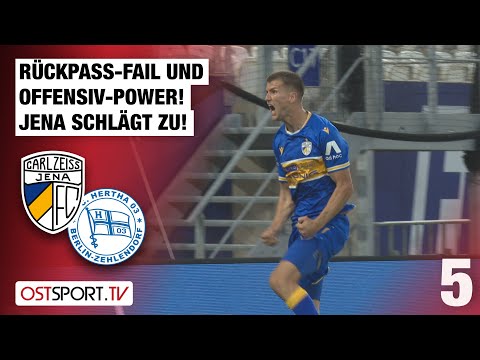 Backpass failure and attacking power! Jena strikes: CZ Jena - Zehlendorf | Regionalliga Nordost