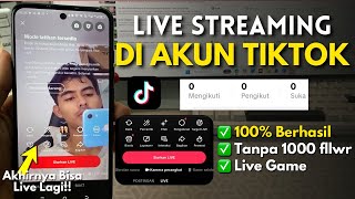 Download lagu Cara Live Tiktok Tanpa 1000 Follower | Live Streaming Tiktok Terbaru mp3