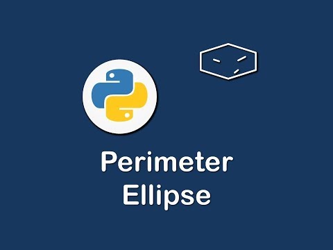 perimeter of ellipse in python 