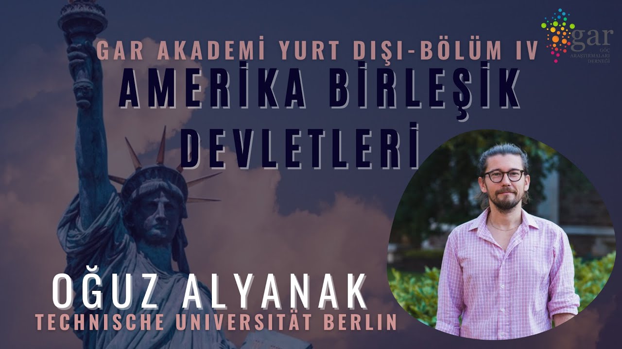 GAR Akademi | Yurt Dışı Röportaj Serisi: Dr. Oğuz Alyanak, ABD
