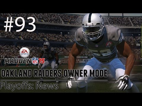 [PS4] Madden 15: Raiders Connected Franchise - Playoffs: News [HD 1080P]