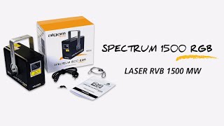 Algam Lighting Laser d'animation SPECTRUM 1500 RGB - Video