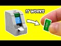 WORKING LEGO ATM Machine How To Build Tutorial