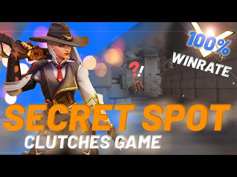 EDUCATIONAL 100% WIN RATE UNRANKED TO GM ASHE ONLY BY TOP 100 PLAYER - Overwatch Guide