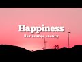 Rex orange county - happiness (lyrics)
