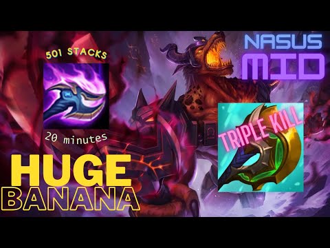 Nasus Mid: The Most Underrated Mid Lane Pick?