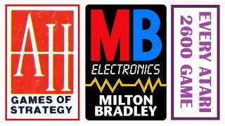 Every Avalon Hill & Milton Bradley Atari 2600 Game