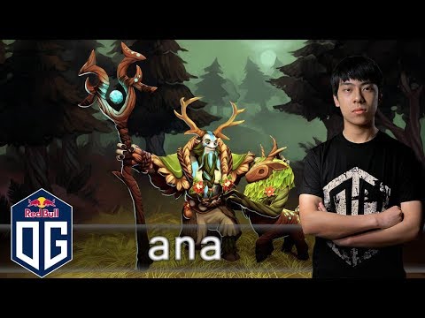 OG.ana Nature's Prophet Gameplay - Unranked Match - OG Dota 2.