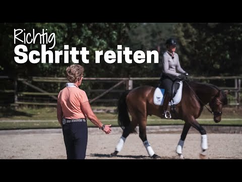 Gutes Schritt reiten ist so wichtig! 💪🏻 Heike Kemmer erklärt's 🤓