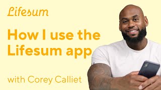 How I use the lifesum app | Corey Calliet Celebrity Trainer