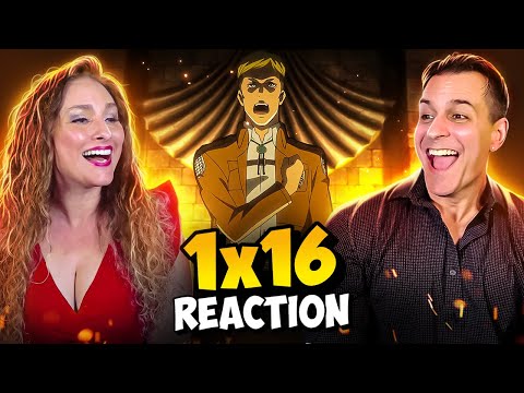 Erwin's Speech Gave Us CHILLS! | ATTACK ON TITAN Episode 16 Reaction