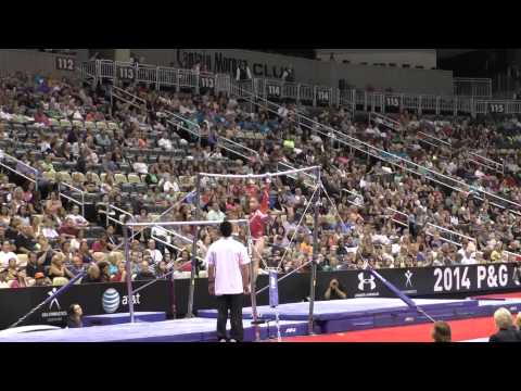 Alexis Vasquez - Uneven Bars - 2014 P&G Championships - Jr. Women Day 2
