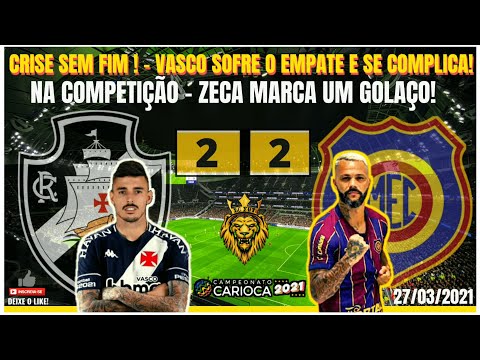 Vasco 2 x 2 Madureira| Melhores Momentos | Carioca 27/03/2021                  #capeonatocarioca2021