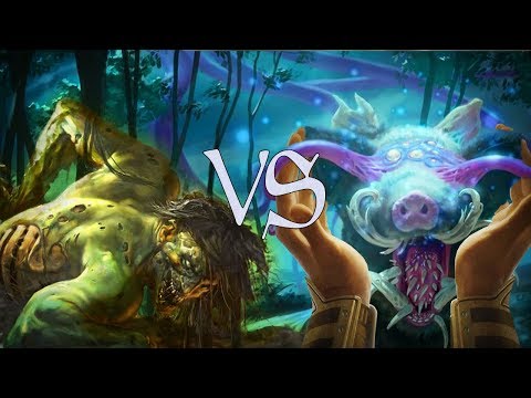 MtG Modern Gameplay - Living As Foretold vs 4-Color Saheeli