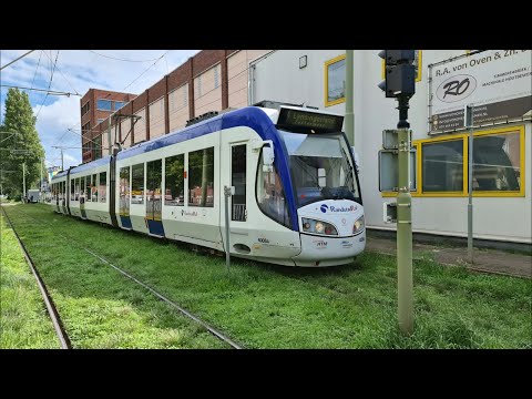 HTM RandstadRail 4K (tailtrack) Den Haag Monstersestraat - Lansingerland-Zoetermeer | 4008 | 2020