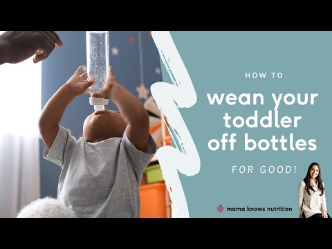 How to Wean Toddler Off Bottle (FOR GOOD)