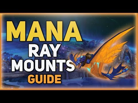 How To Get Fel Spotted Eggs In Patch 7.3 - 5 Mana Ray Mounts