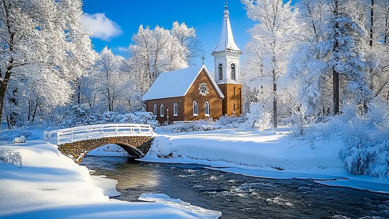 Soft music ❄️ Relaxes to relieve stress and stop overthinking ❄️ GENTLE WINTER JANUARY