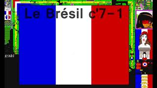 What is going on the head of Brazil ?