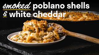 Smoked Poblano Shells and White Cheddar