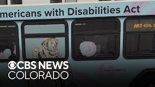 Denver accessibility advocate upset after RTD paints bus with her image