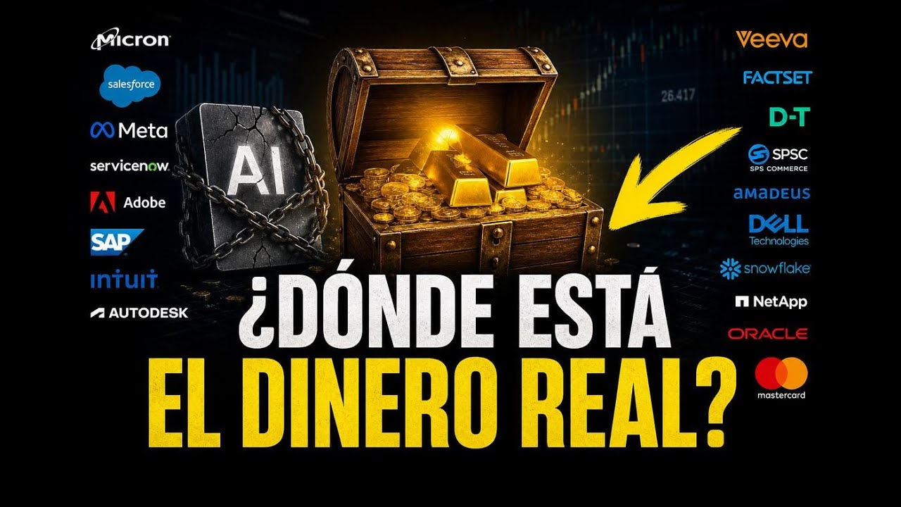 El AI Hype te cegó: Dónde está el dinero real y la GRAN OPORTUNIDAD