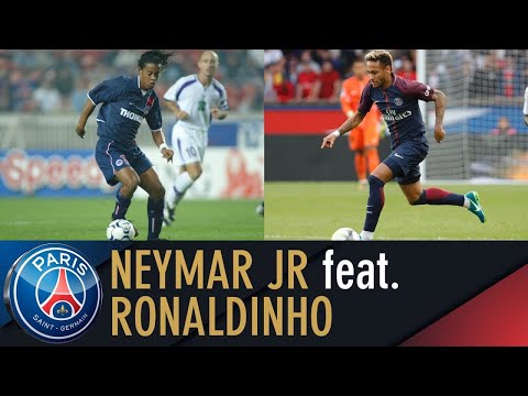 Les meilleures compétences de Ronaldinho et Neymar avec le Paris Saint-Germain