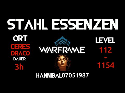 Warframe: 3 Stunden Stahlessenzen farmen Solo (Der Stählerne Pfad (Hardmode)) [PS4][deutsch/german]